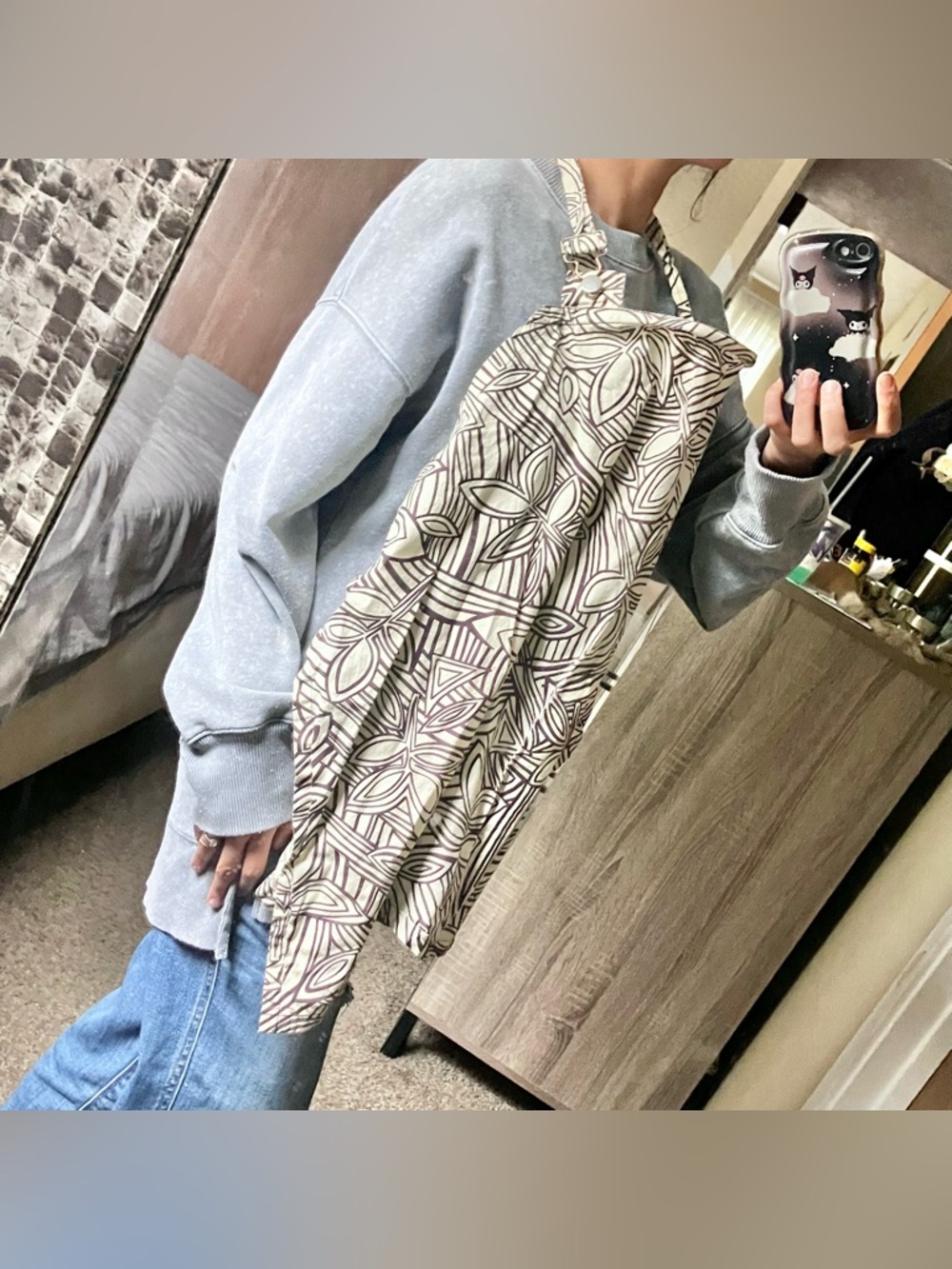 Peanut Shell nursing cover